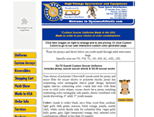Tablet Screenshot of customsocceruniform.com